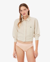 Branded Waist Mesh Briefs