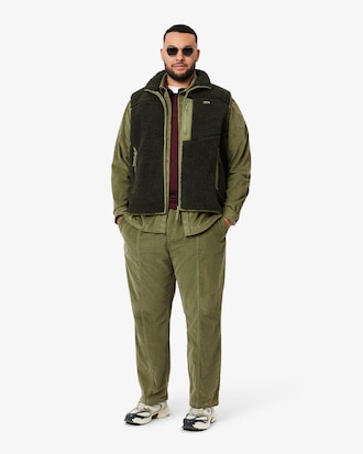 Men's Regular Fit Velour Shirt