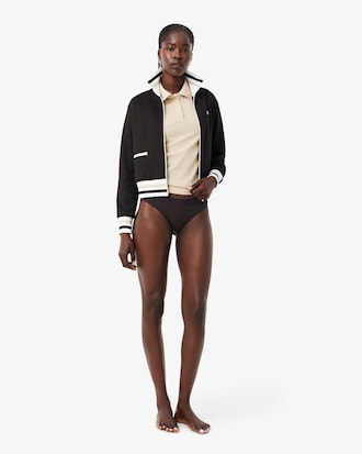 Branded Waist Mesh Briefs