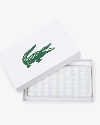 Cartera grande con monograma y Cierre