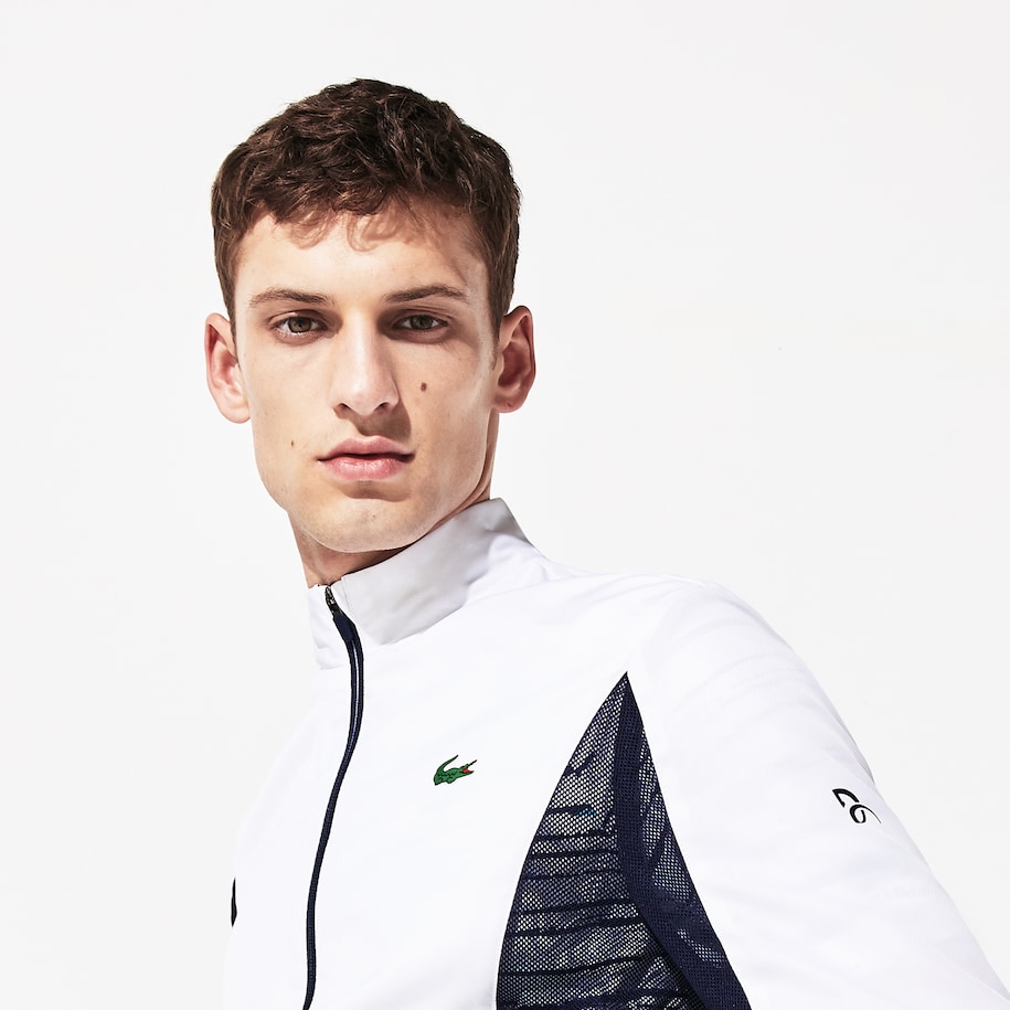 Men's SPORT Novak Djokovic Full-Zip Jacket | LACOSTE