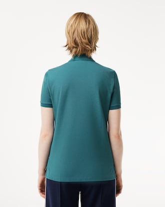 Women's Regular Fit Supple Petit Piqué Polo