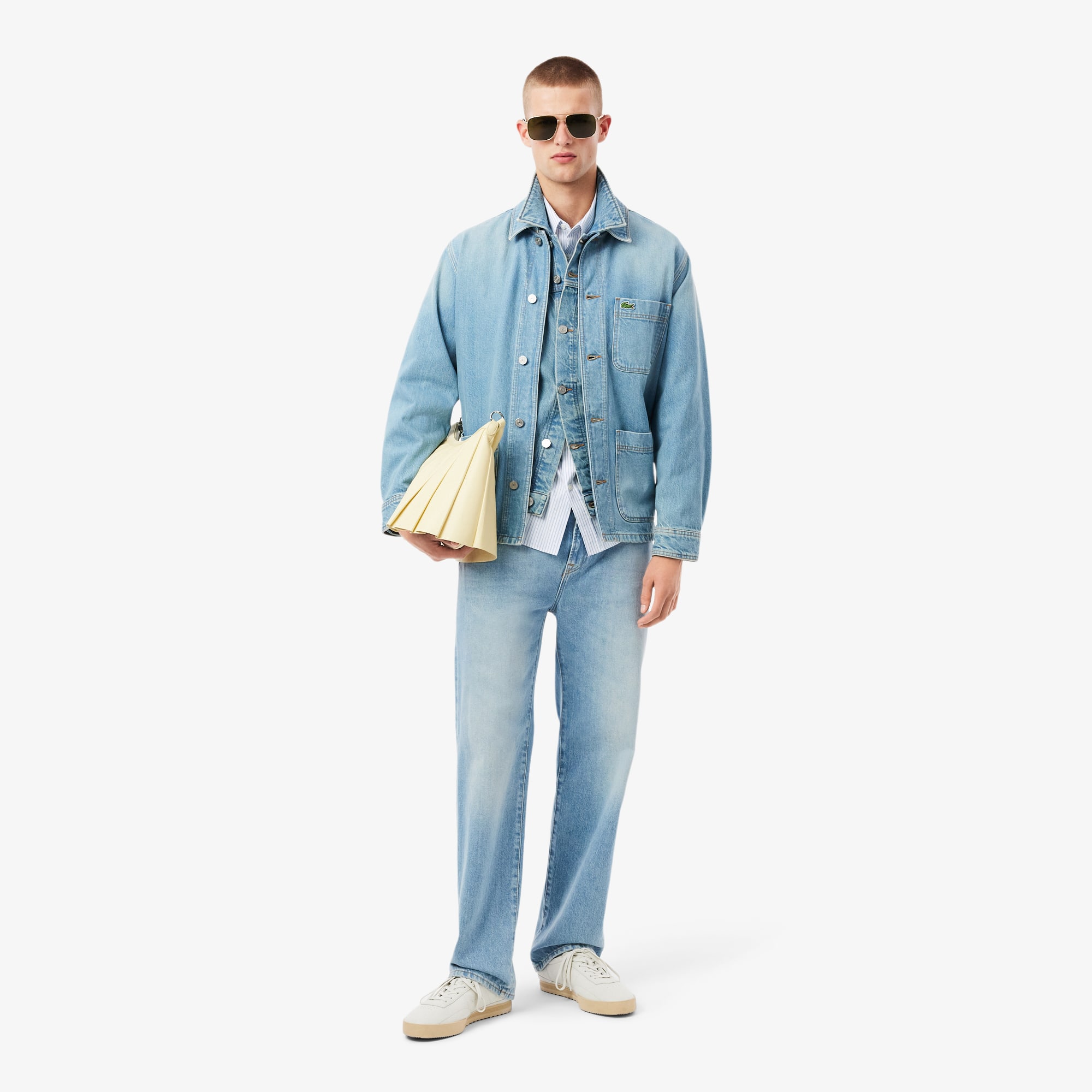 Men's Regular Fit Striped Pinpoint Shirt - Button Down Shirts