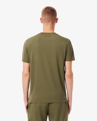 Playera de tenis ultra seca estampada