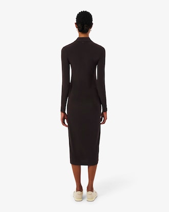 Embroidered Badge Slim Fit Polo Dress