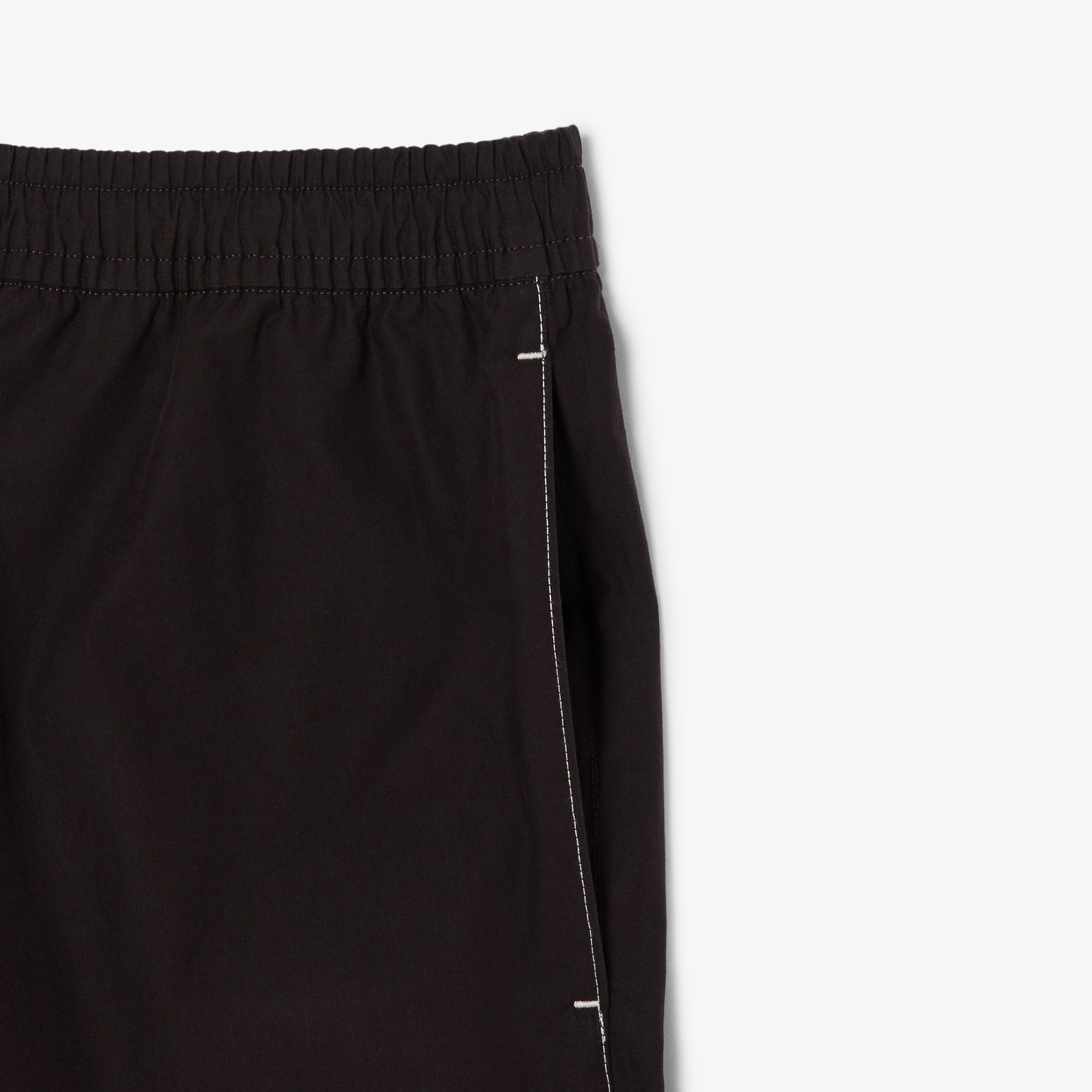 Relaxed Fit Poplin Shorts