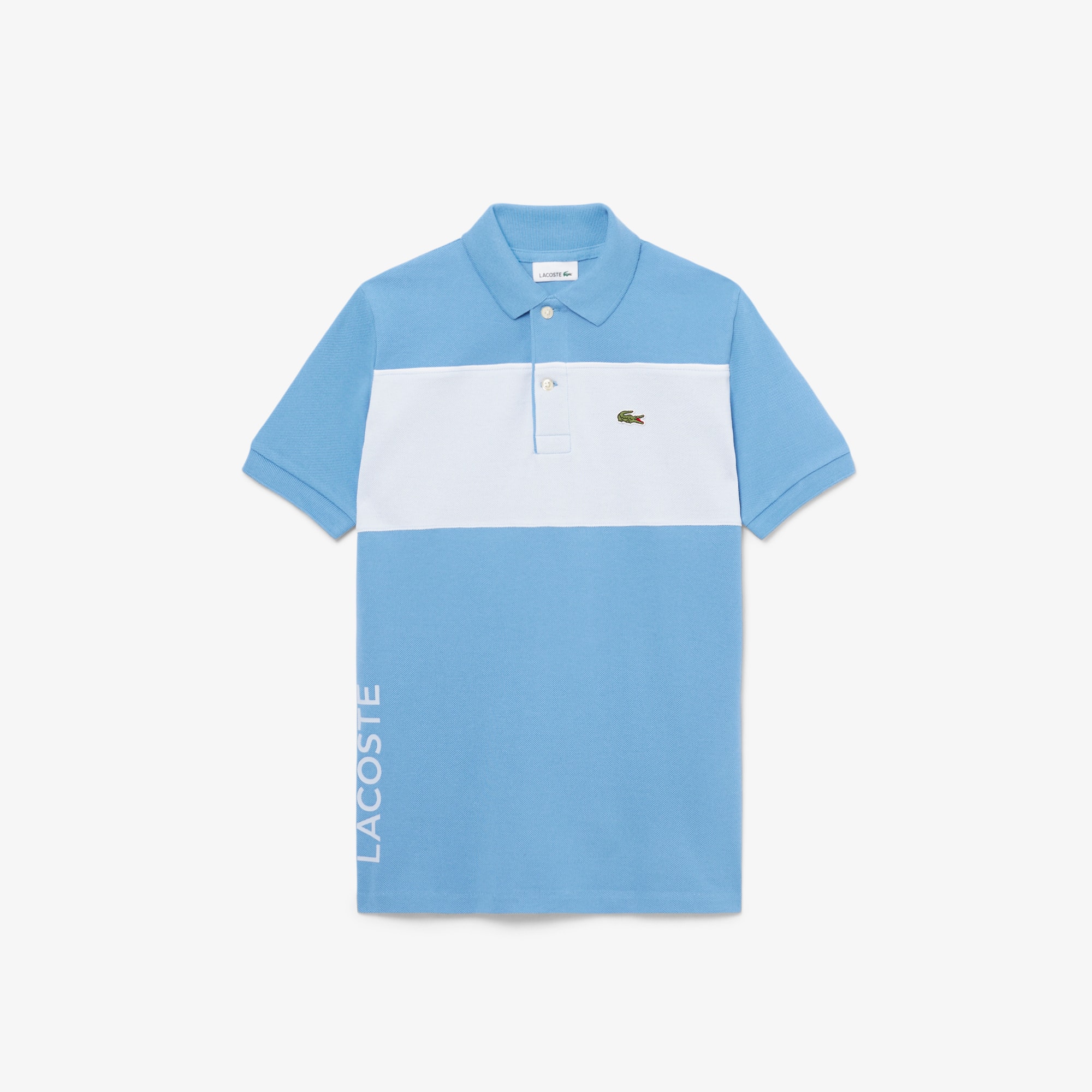 Lacoste Colorblock Petit Piqué Polo - 12 Years In Blue