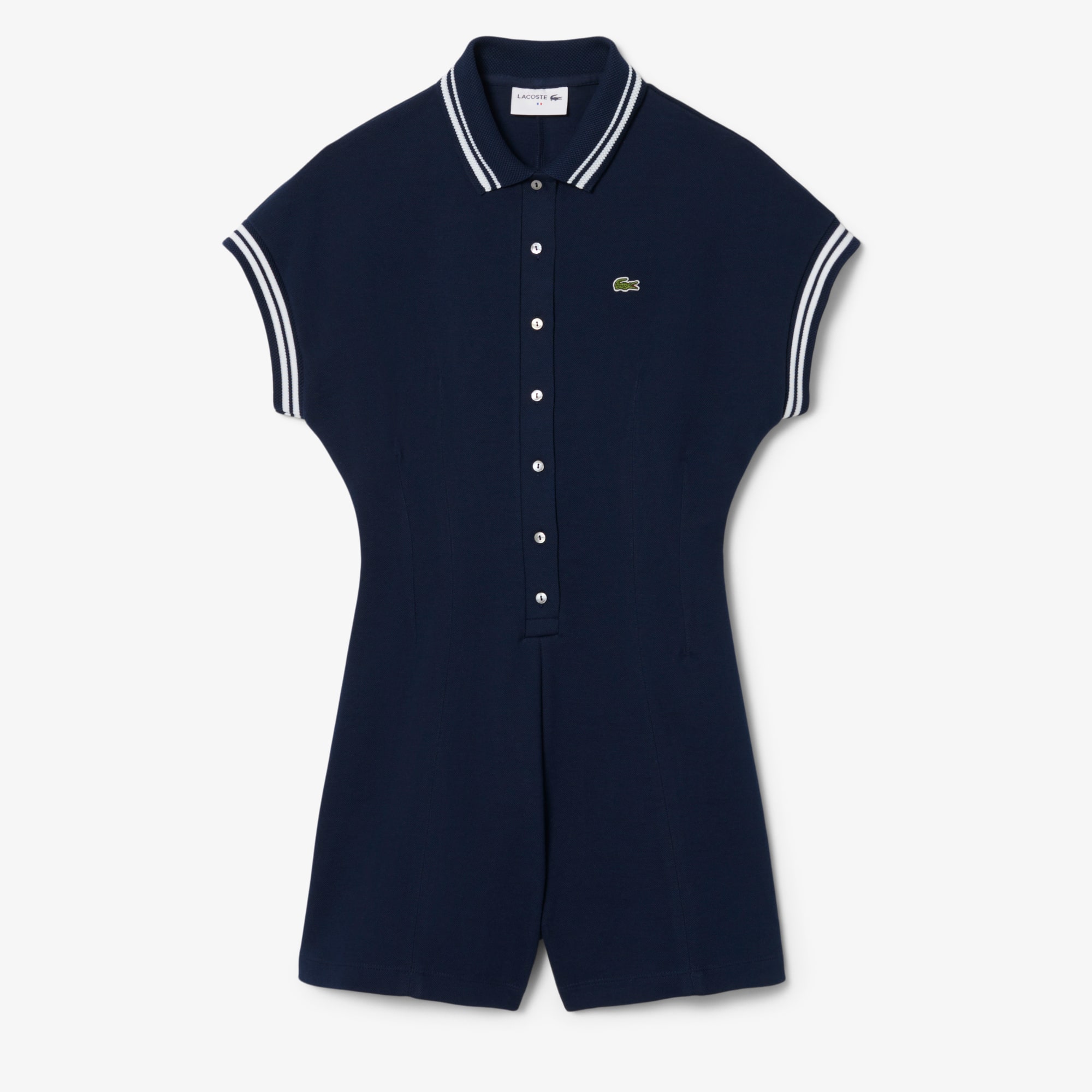 Made France Polo Collar Playsuit