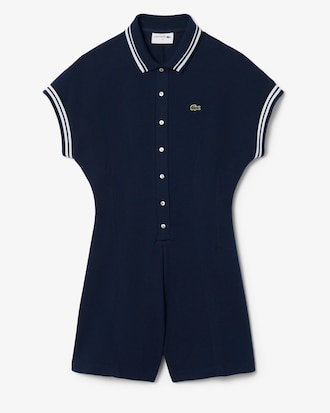 Made In France Polo Collar Playsuit