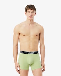 Paquete De 3 B&oacute;xers De Algod&oacute;n El&aacute;stico Para Hombre