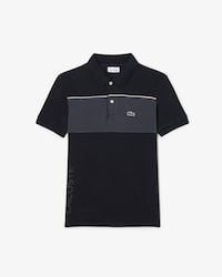 Colorblock Petit Piqu&eacute; Polo Shirt