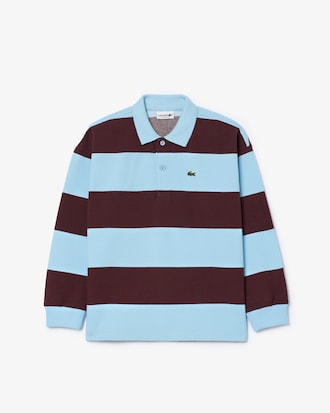 Kids' Striped Cotton Polo