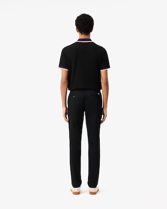 Pantalones para hombre slim fit de algodón elástico