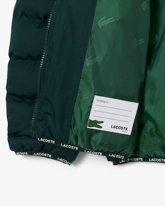 Kids' Hooded Diamond Puffer Jacket