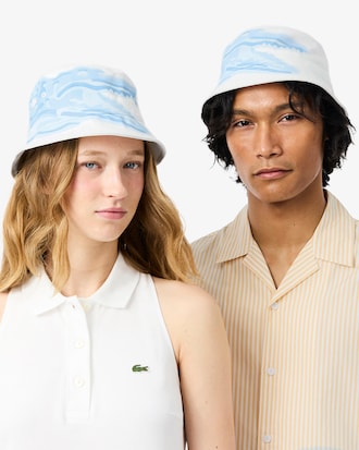 Printed Cotton Twill Bucket Hat