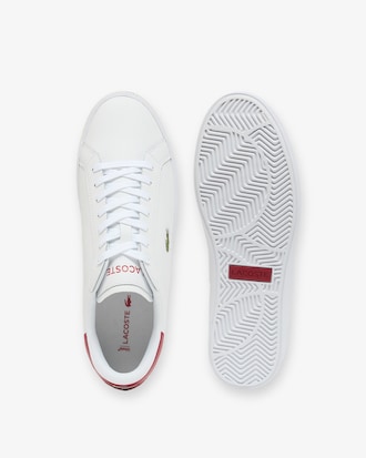 Men's Powercourt Graphic Leather Sneakers