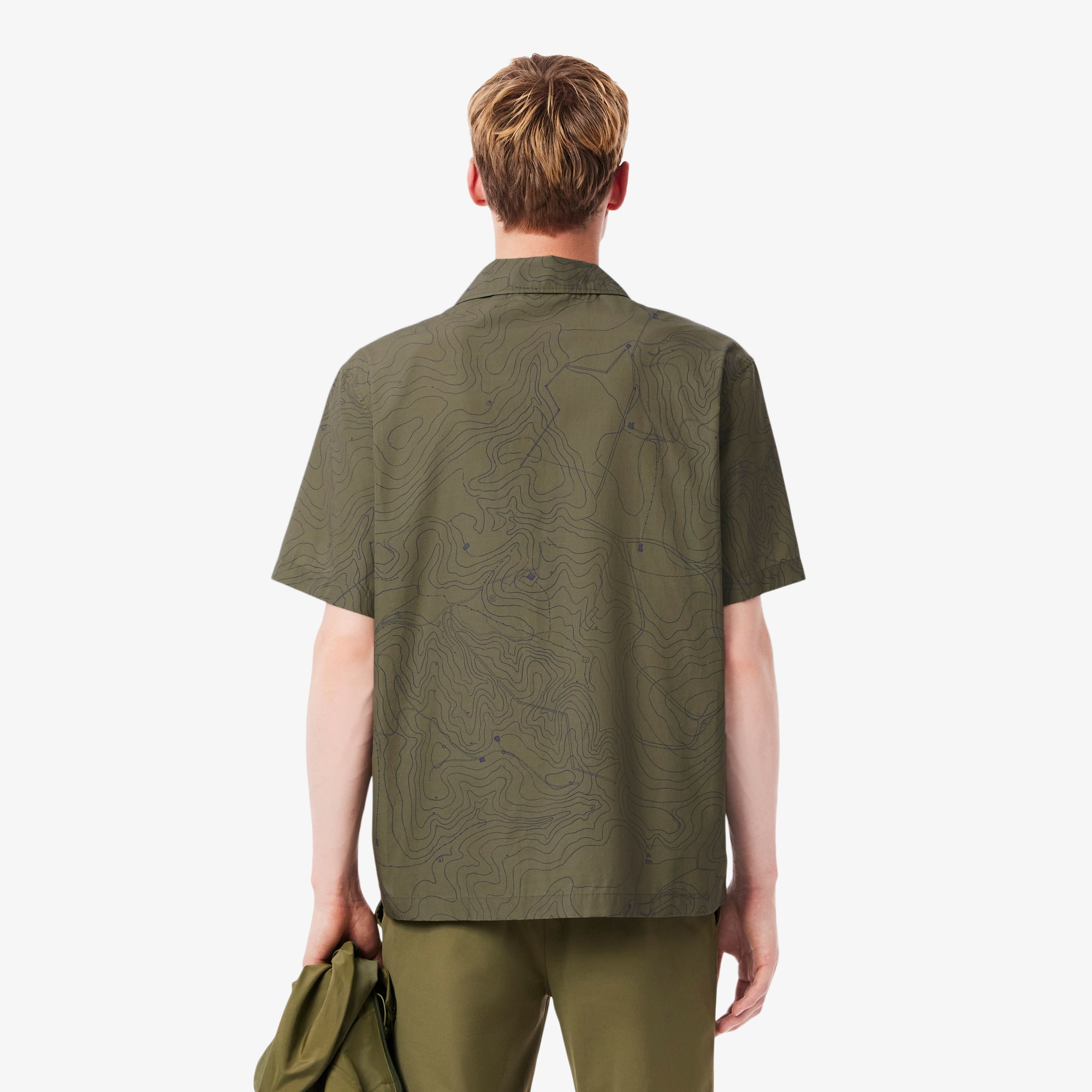 Men's Relaxed Fit Short Sleeve Shirt - Button Down Shirts - New In