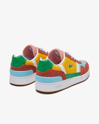 Sneakers T-Clip Lacoste x Peanuts femme en cuir