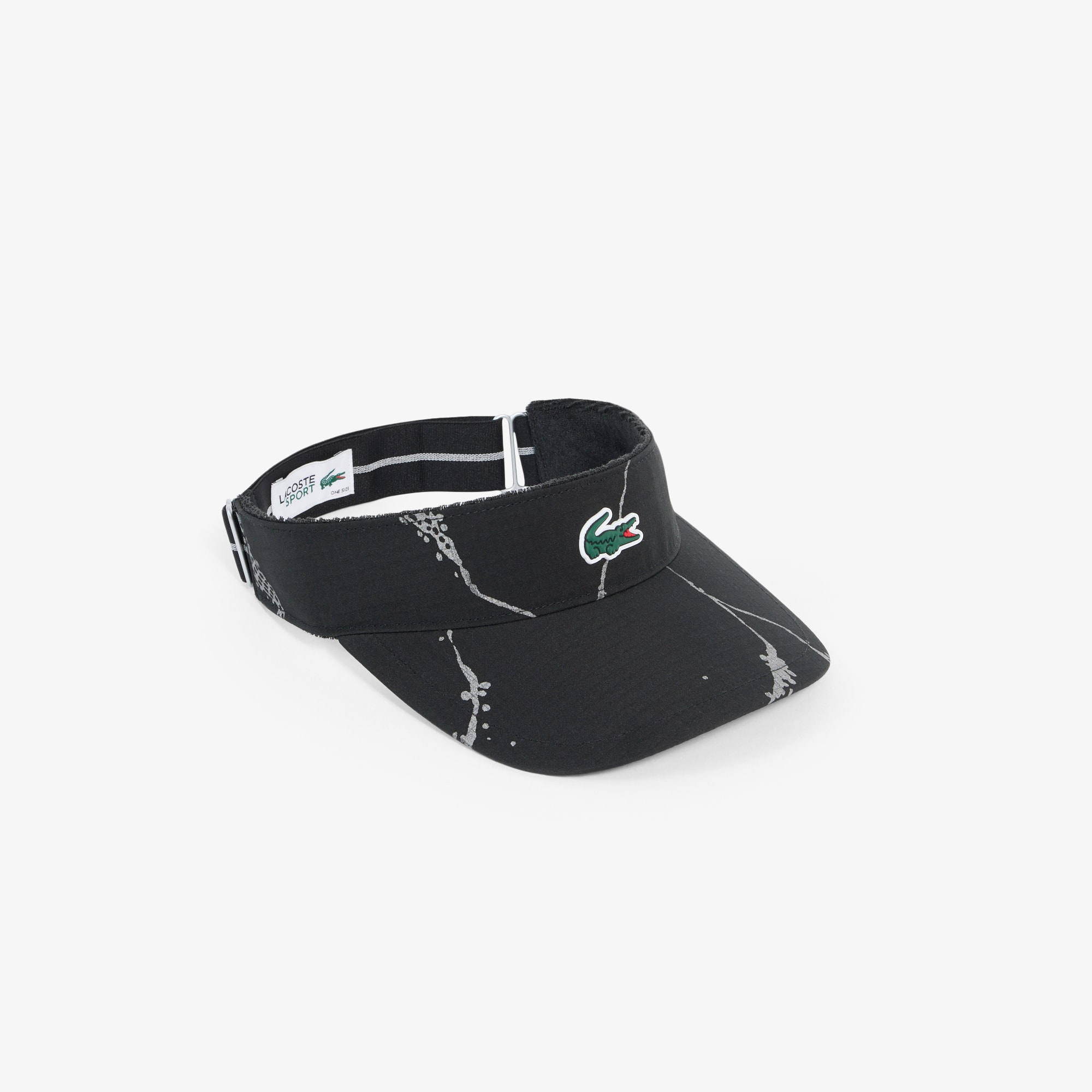 Reflective Print Tennis Visor