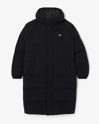 Men's Long Water-Repellent Down Jacket