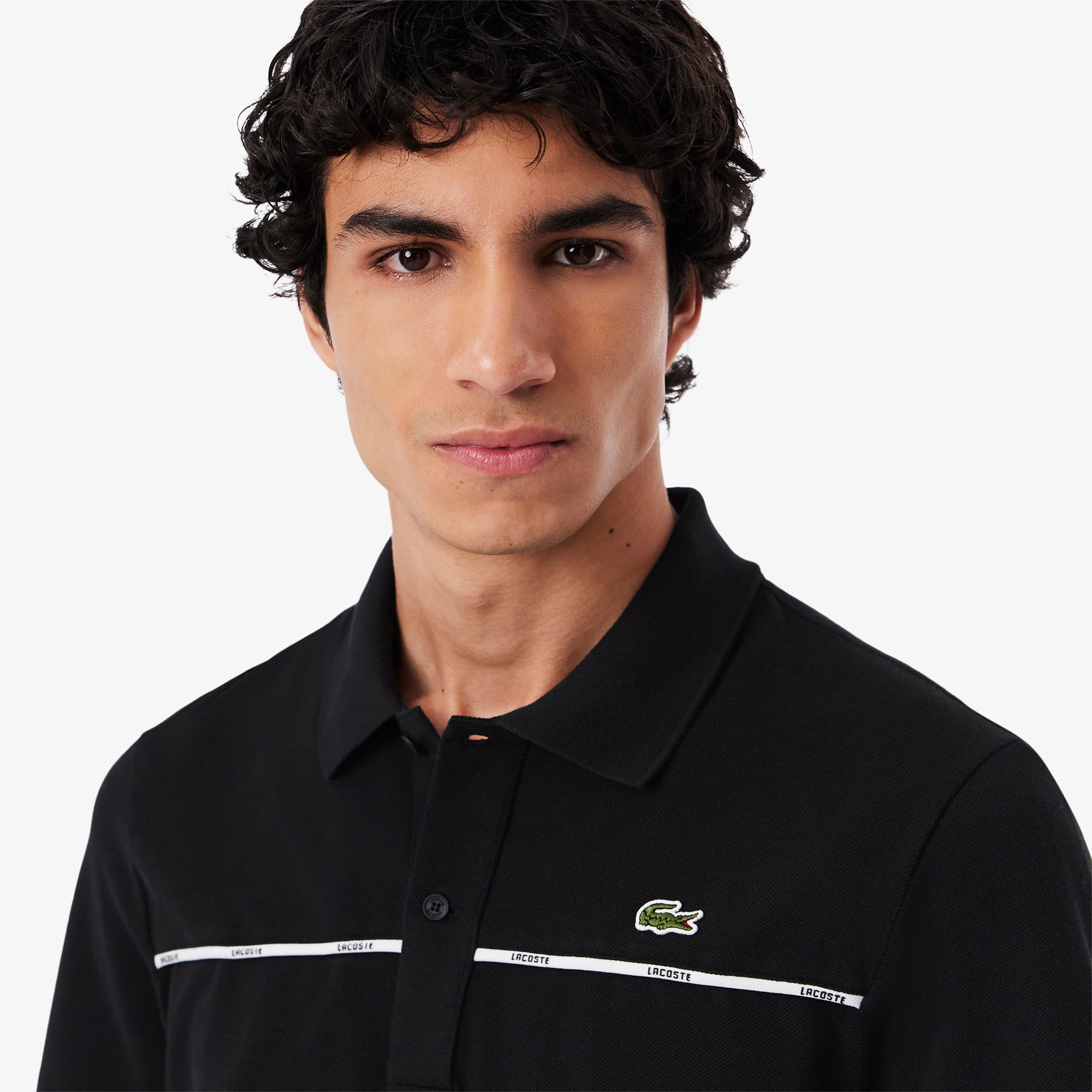 Men's Regular Fit Logo Trim L.12.12 Polo - Men's Collection
