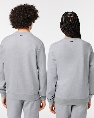 Unisex Signature Print Fleece Sweatshirt