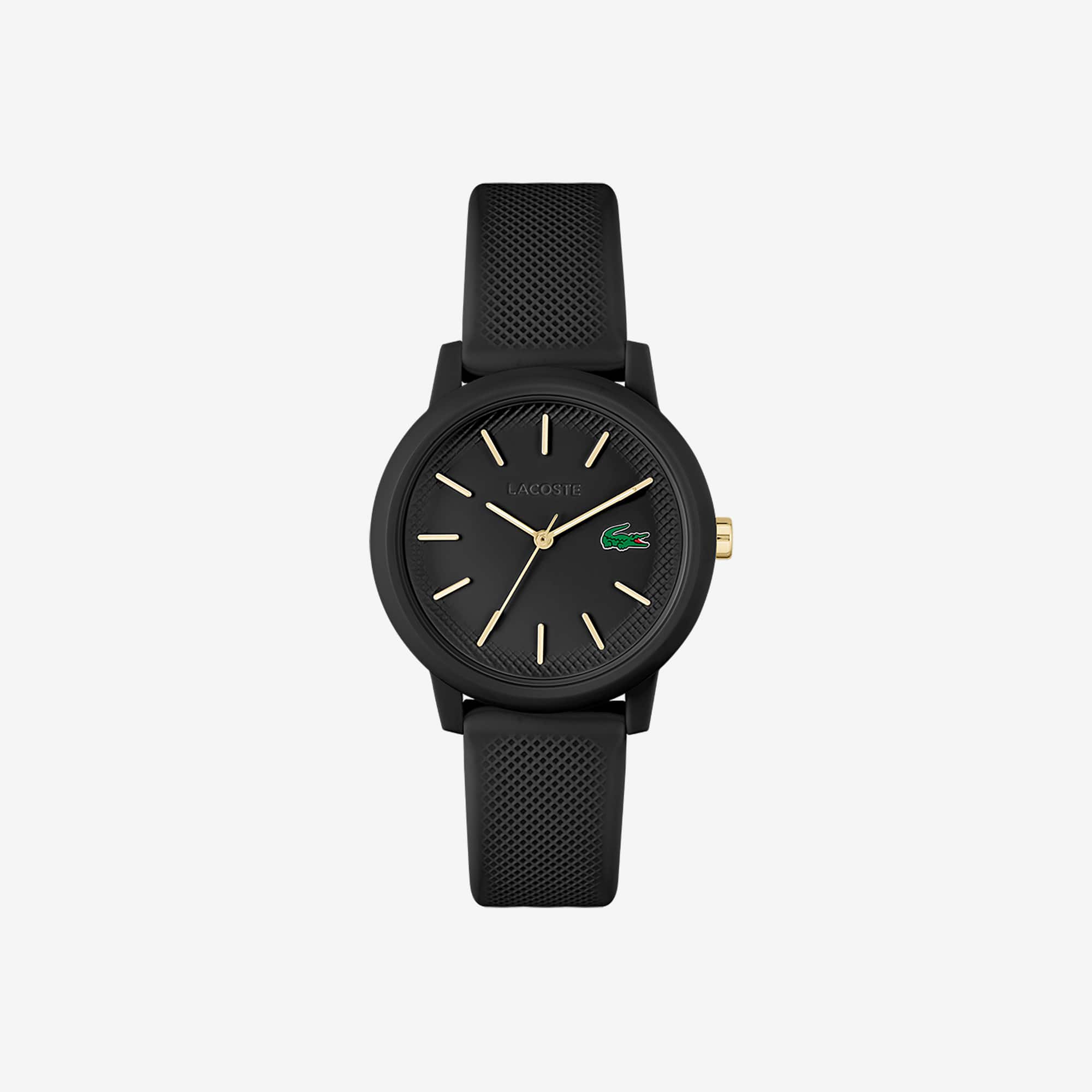LACOSTE 腕時計 L.12.12 MOVE 2001310 ブラック レディース Amazon.com: Lacoste Women's L.12.12 Go 3H Quartz Water