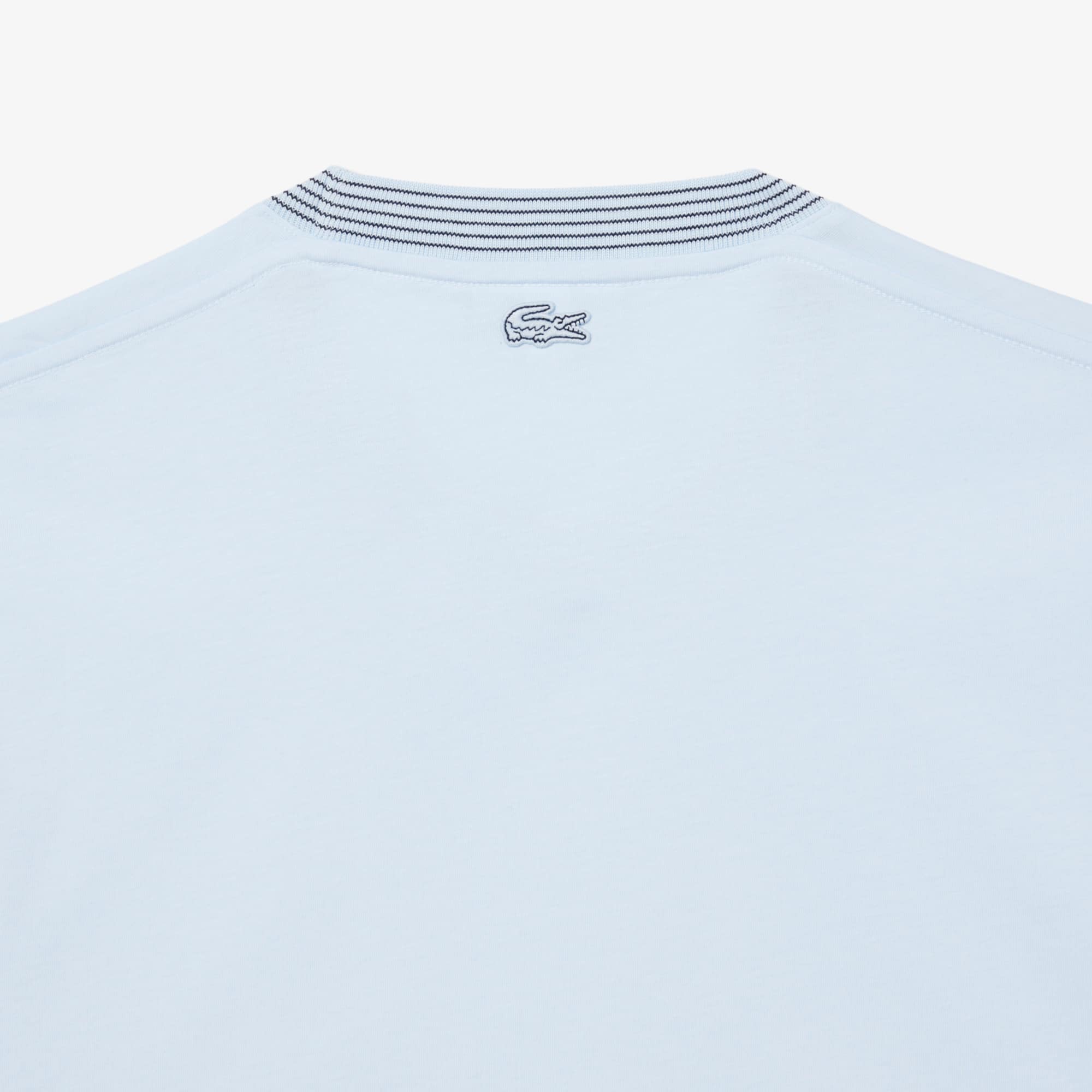 Men's Embroidered Cotton Jersey T-Shirt - T-shirts - New In 2026