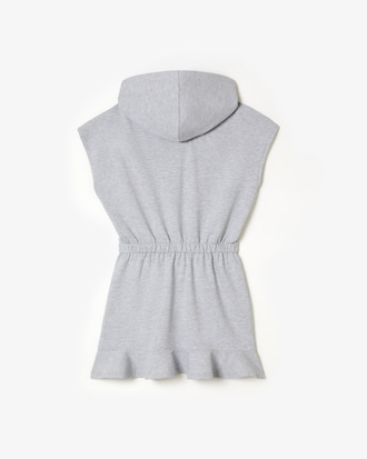 Kids' Stretch Piqu&eacute; Sleeveless Sweater Dress