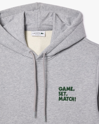 Unisex Relaxed Fit Slogan Hoodie