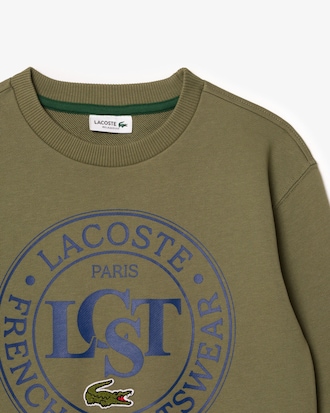 Kids' Printed Crew Neck Sweatshirt