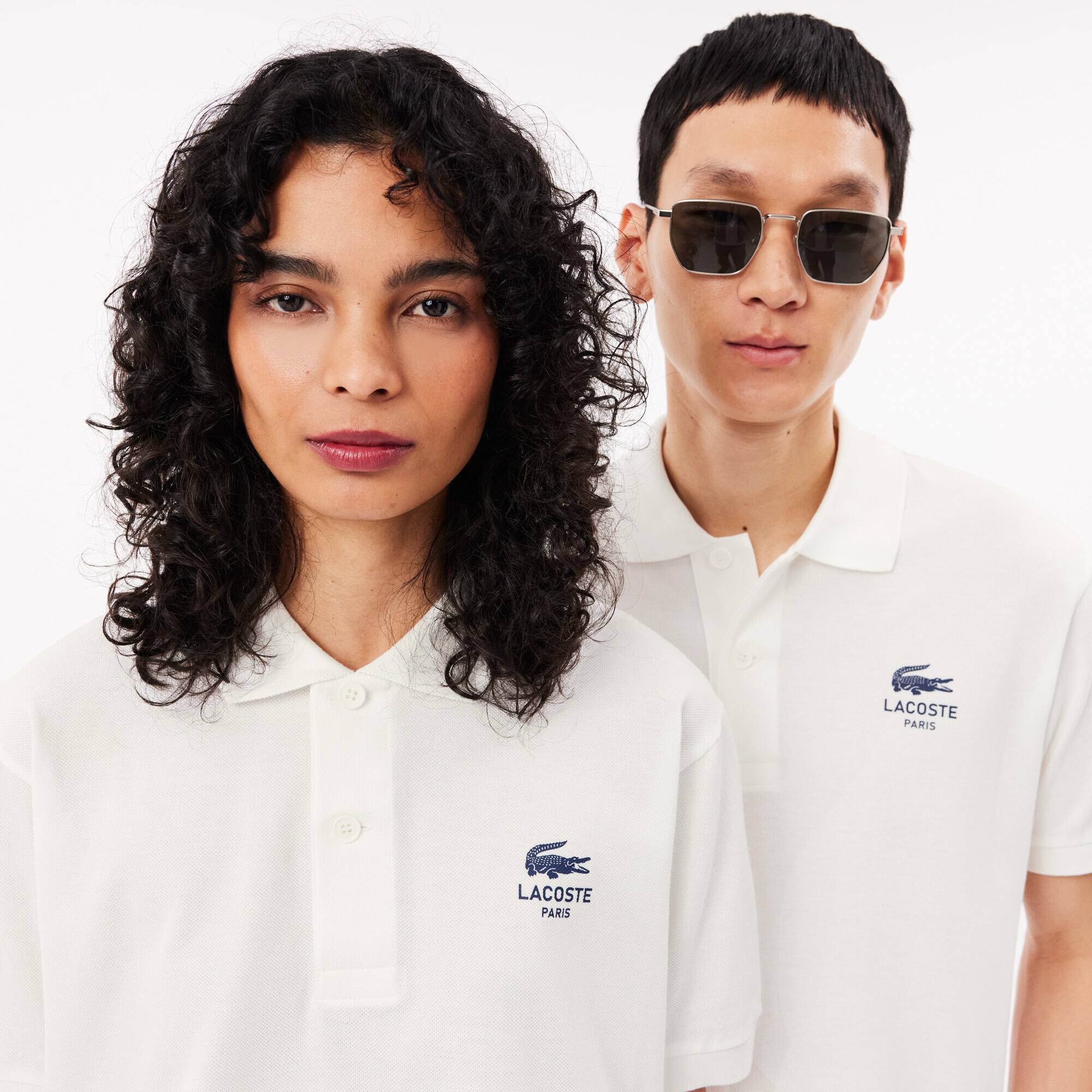 Unisex Classic Fit Signature Print L.12.12 Polo - Polo