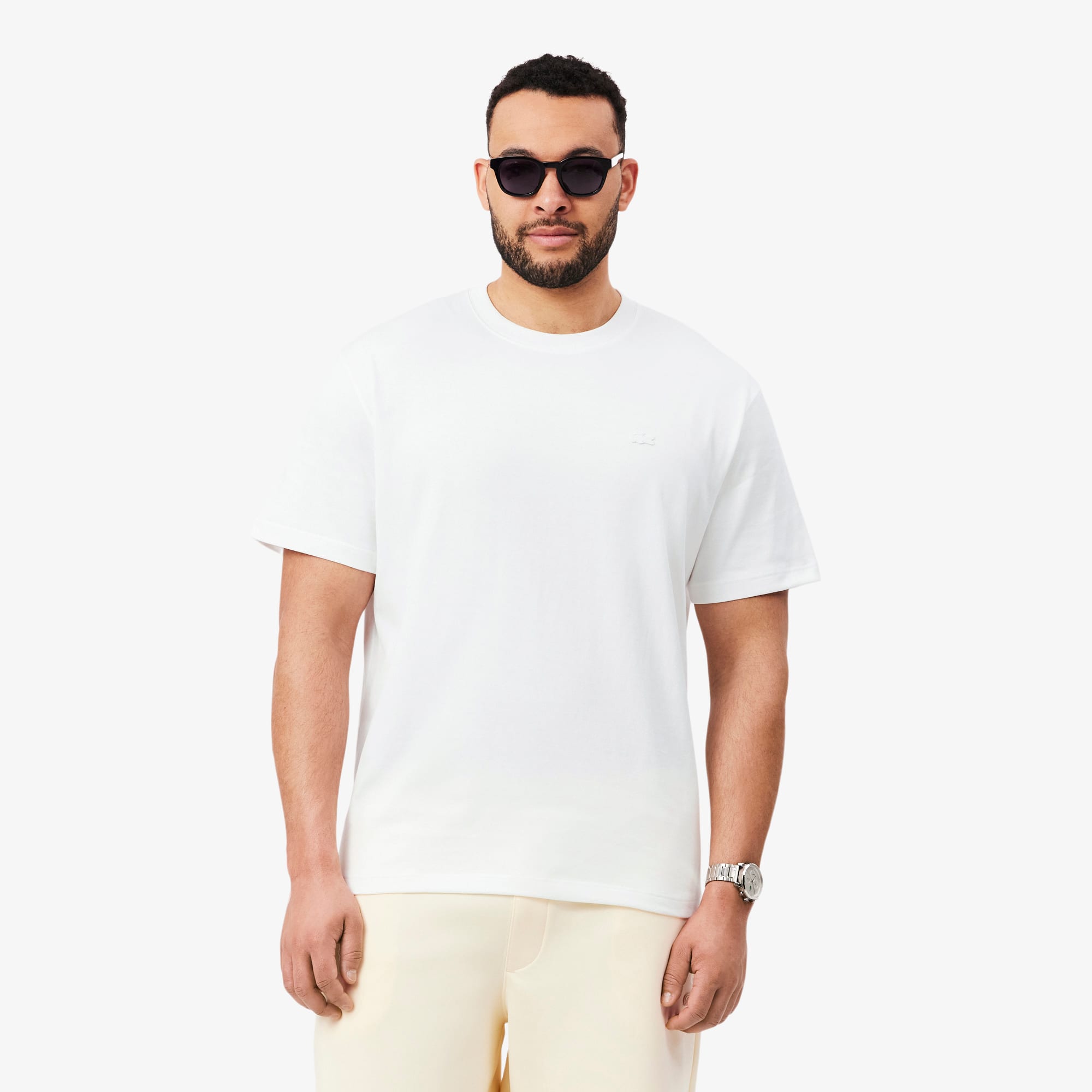 Printed Jersey T-Shirt - Organic Cotton - New In 2026 | Lacoste