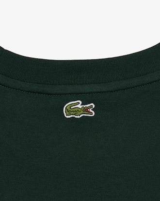 Regular Fit Badge Accent Cotton T-shirt