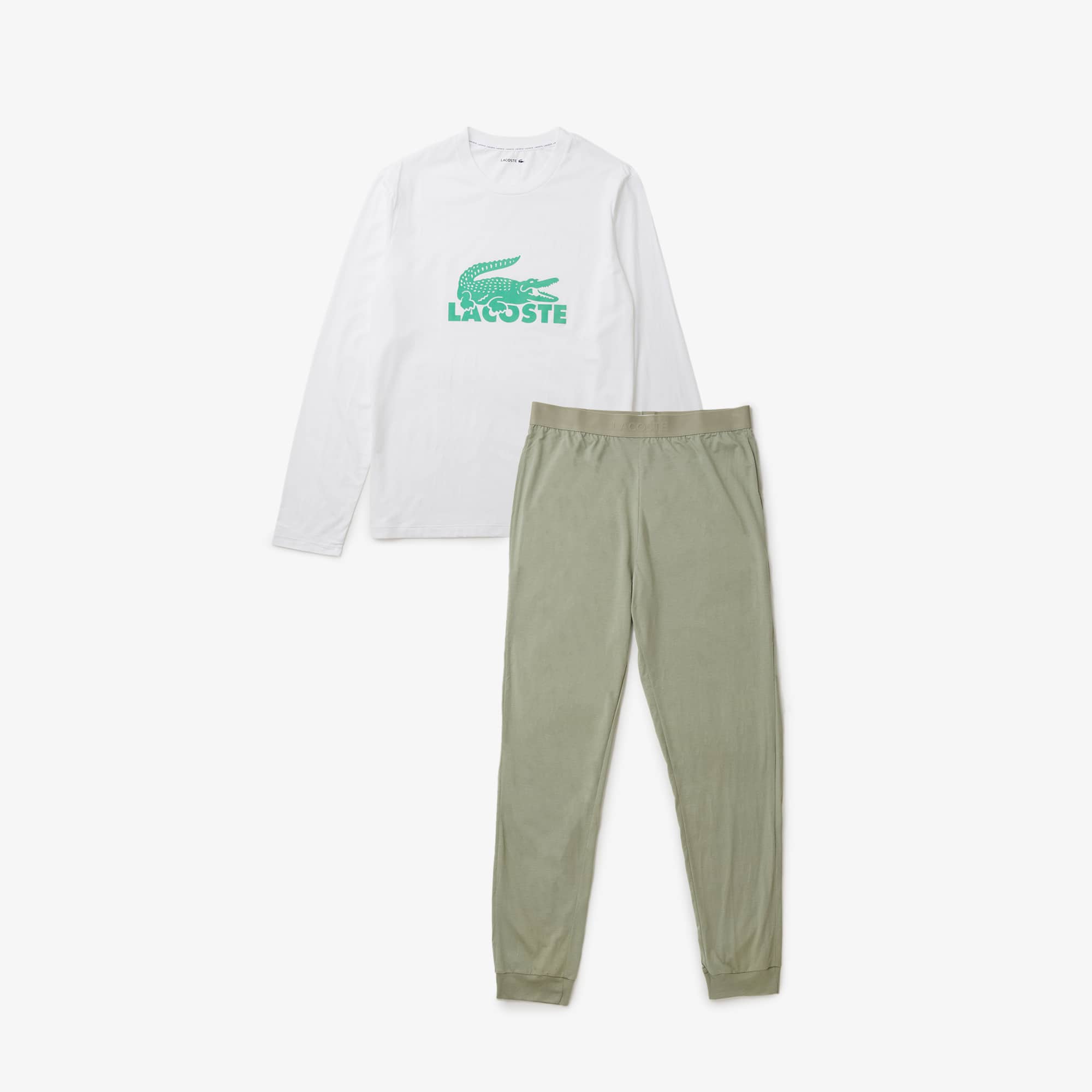 Men's Long Sleeve Pajama Set - Underwear & Loungewear - New