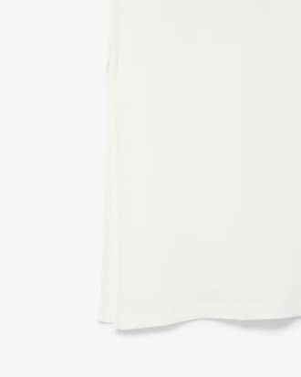 Women's Long Ribbed Cotton Polo Dress