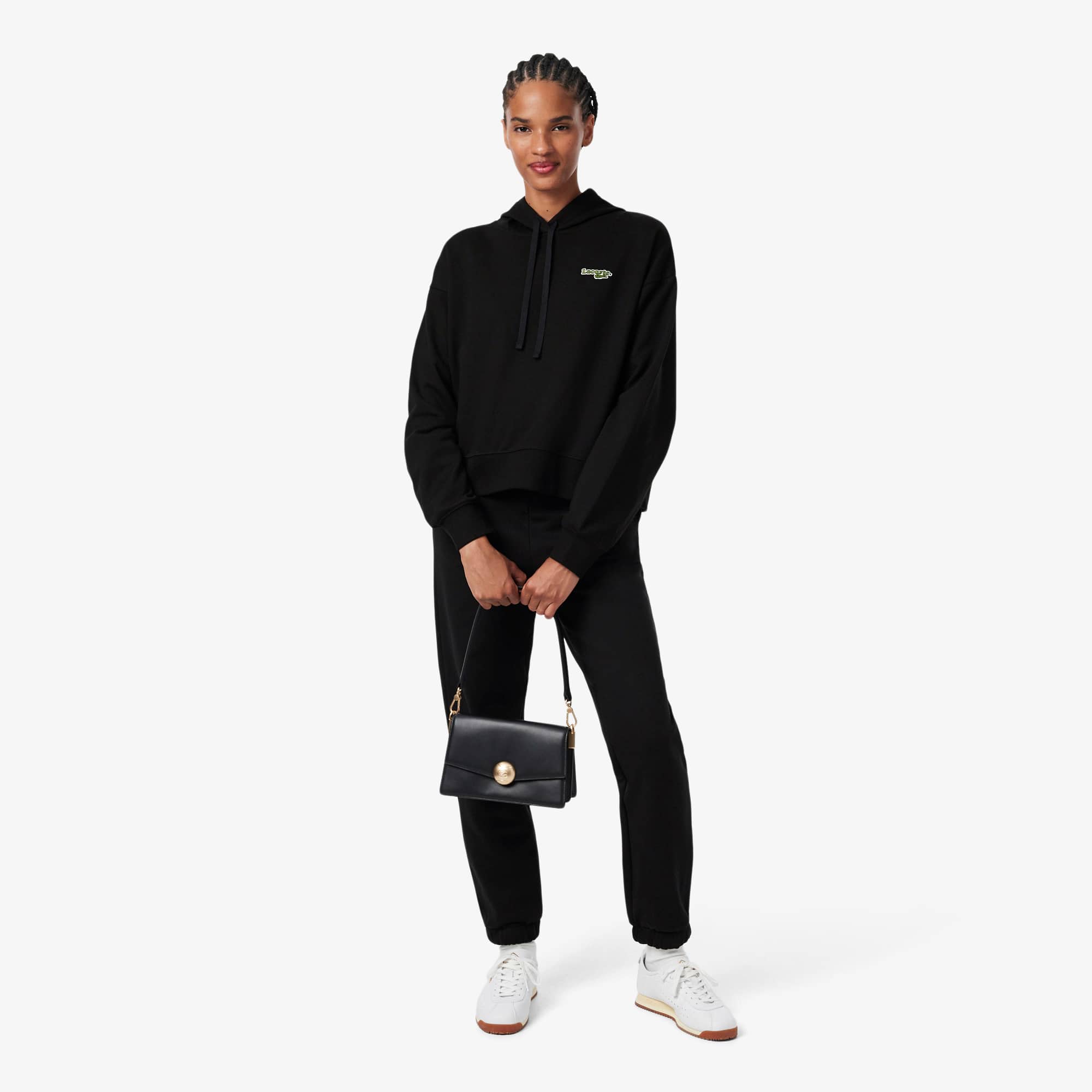 Women's Oversized Logo Hoodie - Sweaters & Sweatshirts - New In