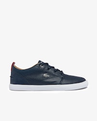 Men's Bayliss Leather Perforated Collar Sneakers