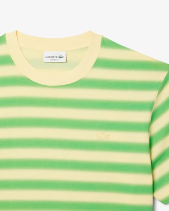 Playera de punto con estampado de rayas