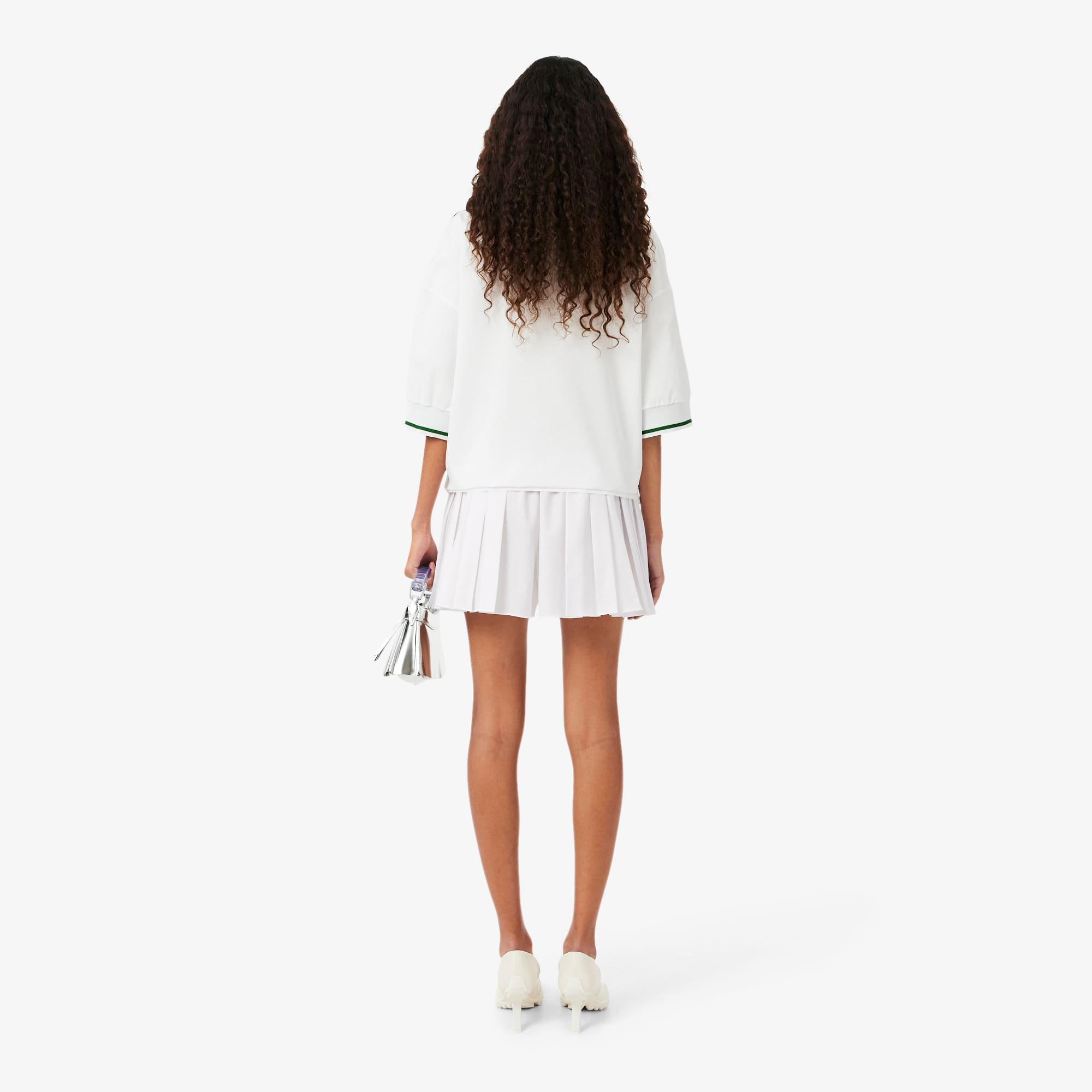 Runway Short Pleated Poplin Shorts