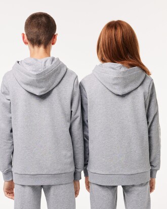 Sudadera con gorro de felpa de algodón