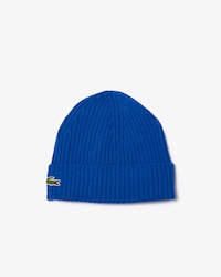 Unisex Rib Knit Brushed Wool Beanie