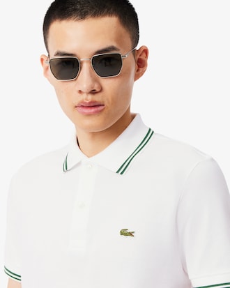 Men's Regular Fit Trim Accent L.12.12 Polo