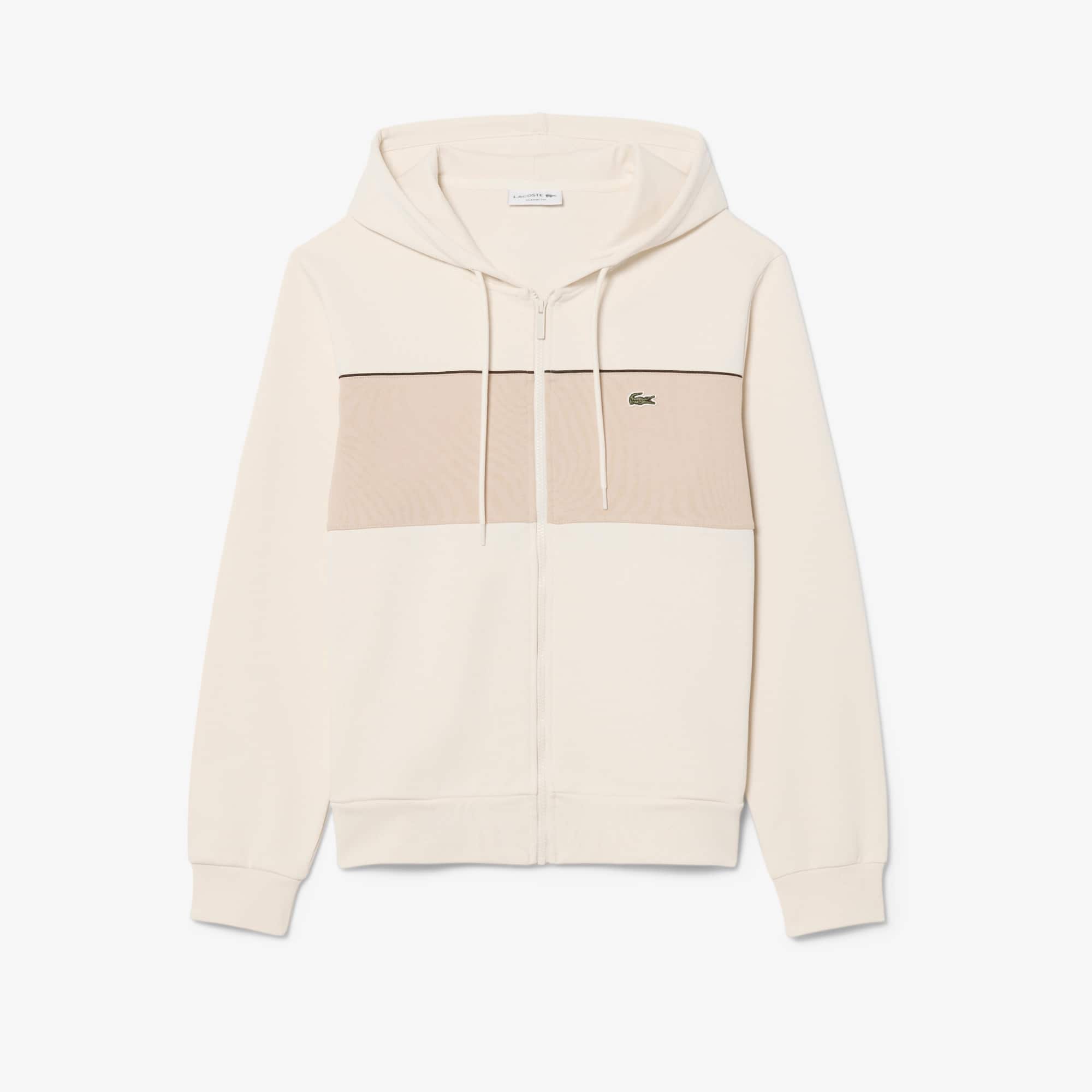 Colorblock Zipped Hoodie