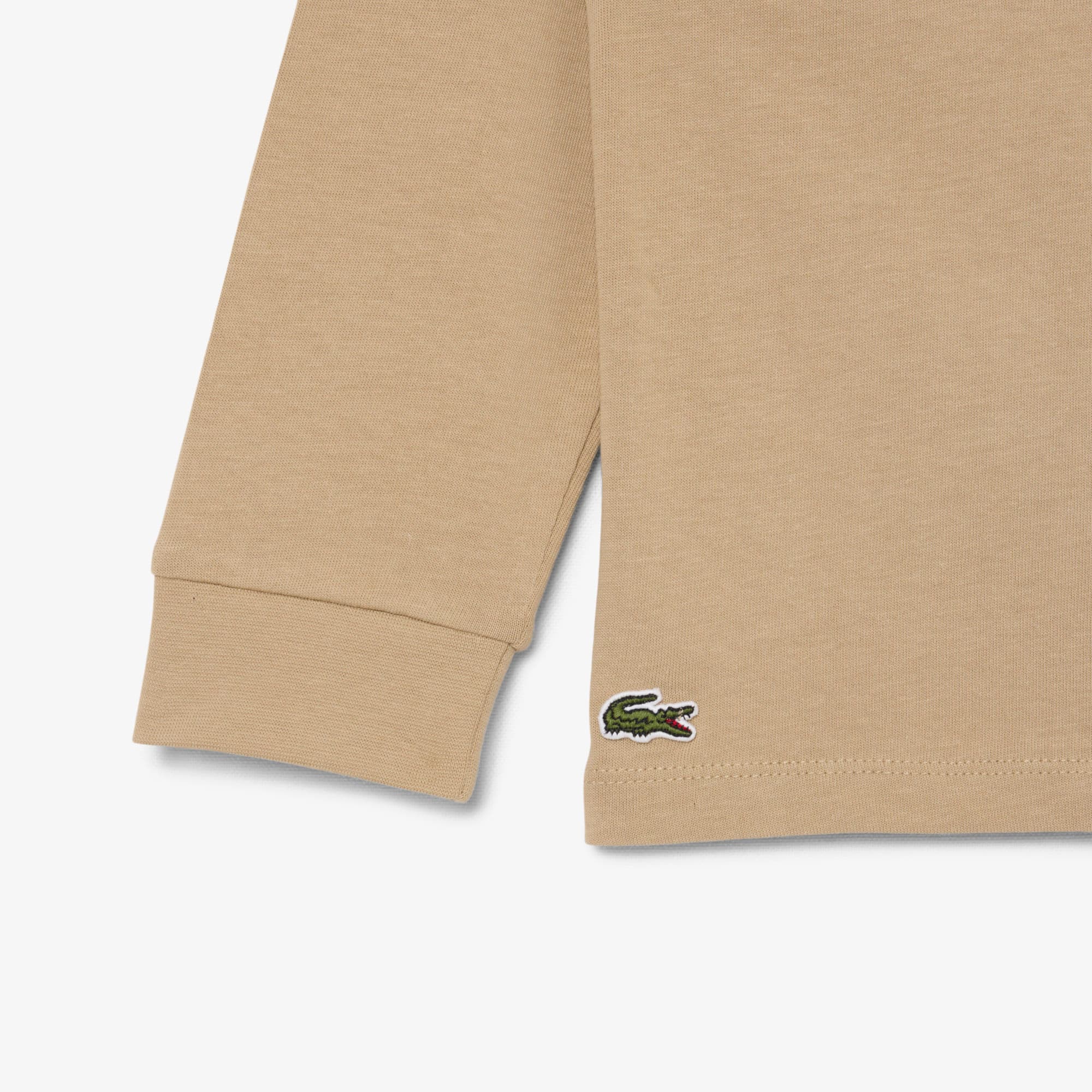 Long Sleeved Striped Rugby Polo Shirt