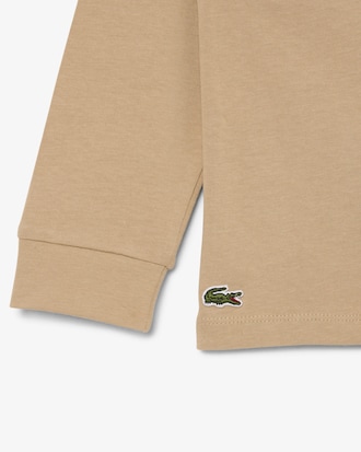 Long Sleeved Striped Rugby Polo Shirt