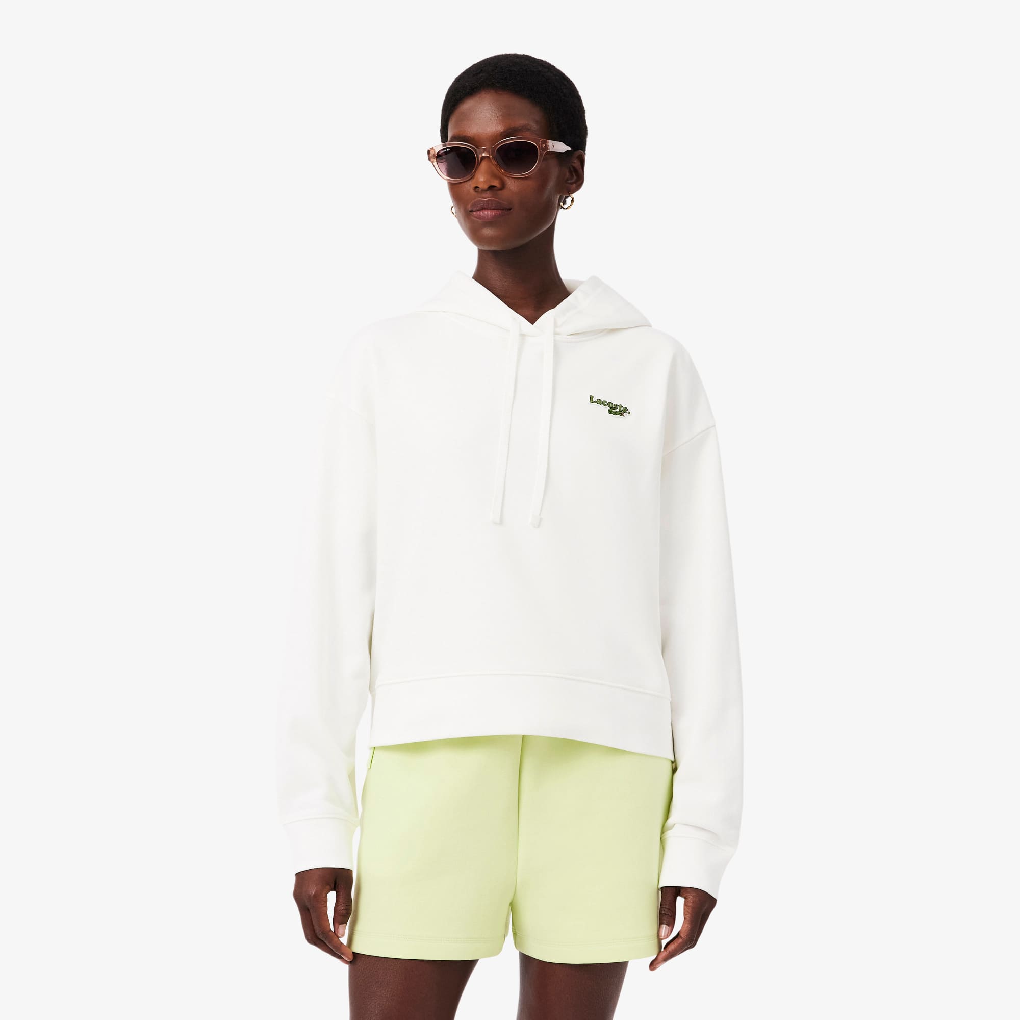 Lacoste Women's Oversized Logo Hoodie