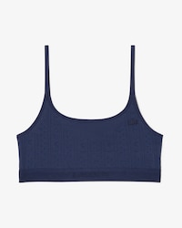 Logo Jacquard Pointelle Bralette