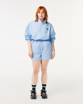 Veste de surv&ecirc;tement femme Lacoste &agrave; imprim&eacute; monogramme