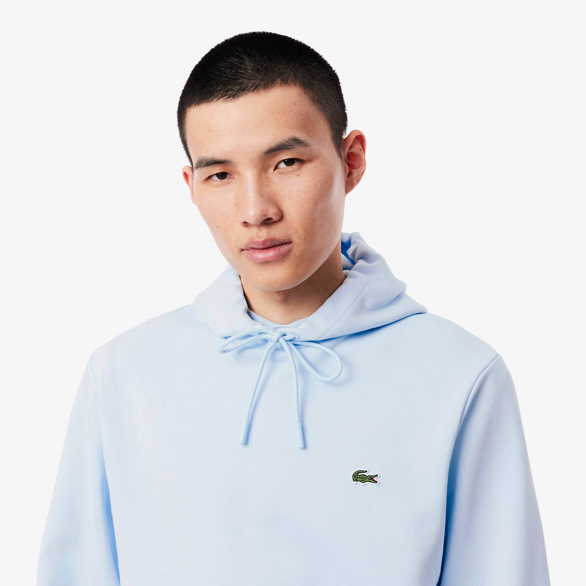 Men's Cotton Fleece Hoodie - Sweaters & Sweatshirts - New In